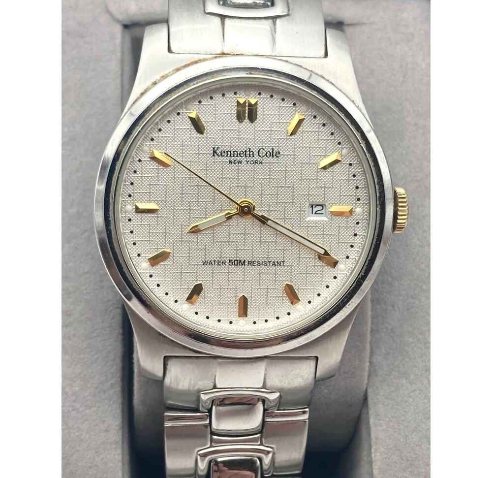 Kenneth Cole New York KC3313 Men's Watch 38mm - Fresh Battery WR 50m Date